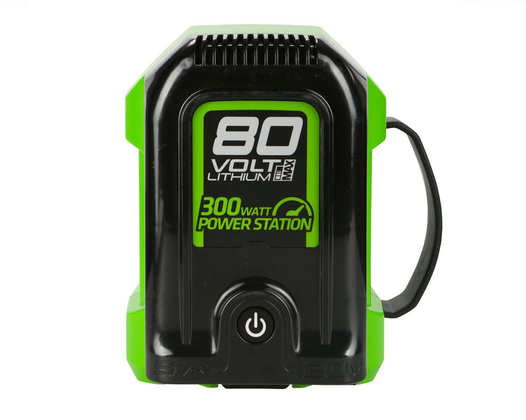 80V Cordless Battery 300 Watt Power Inverter, 2Ah Battery and Charger