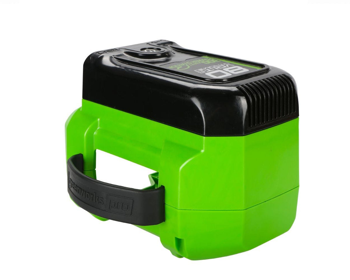 80V Cordless Battery 300 Watt Power Inverter, 2Ah Battery and Charger
