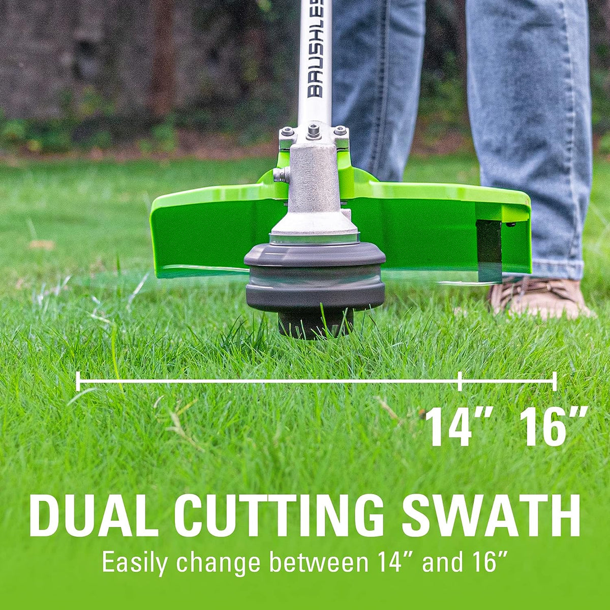 40V 16" Gen2 Attachment Capable String Trimmer, 4Ah Battery and Charger