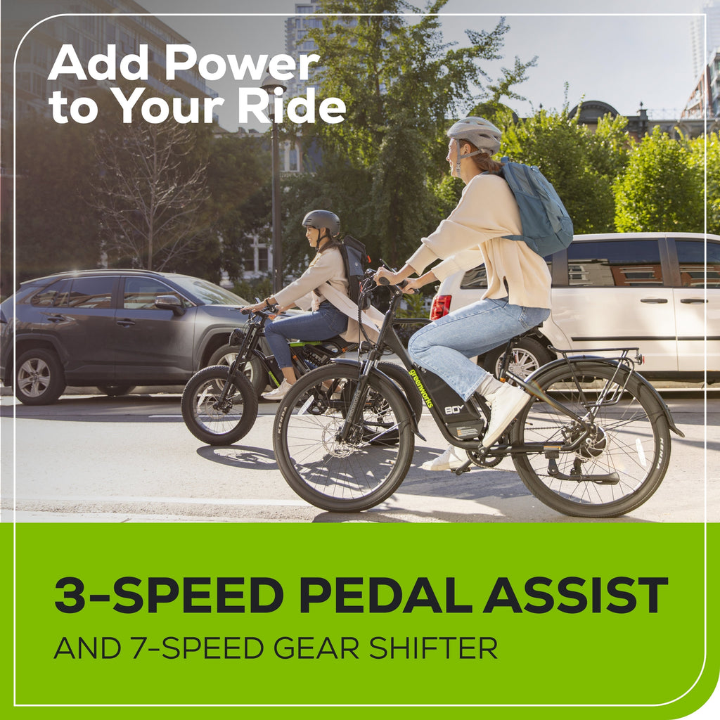 80V VENTURE Series 27.5" Electric Commuter Bike (Tool Only)