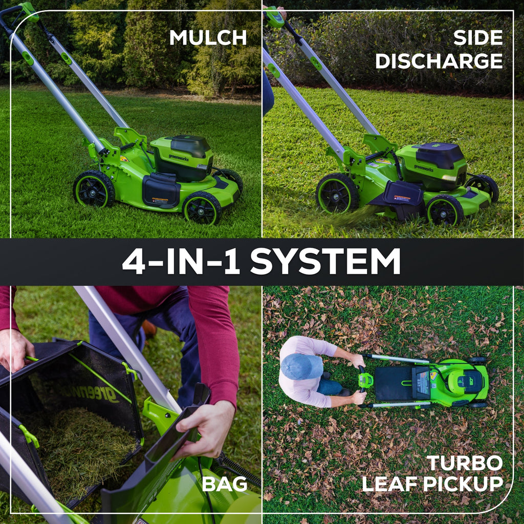 60V 21" Cordless Battery Dual Blade Self-Propelled Mower, (1) 8Ah battery and 6A Charger, LM2146S