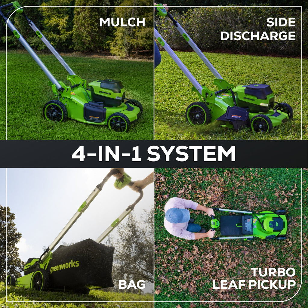 60V 21" Cordless Battery Self-Propelled Mower: (2) 5Ah Battery and 6A Rapid Charger, LM2156S