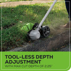 80V 8" Brushless Cordless Battery Edger Gen 3 (Tool Only)