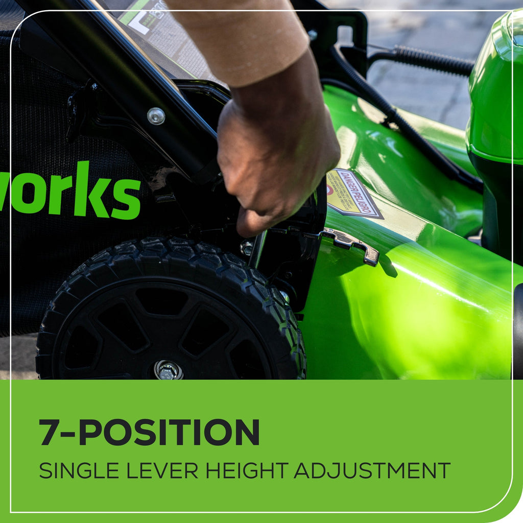 40V 21" Cordless Battery Self-Propelled Lawn Mower: 5.0 Ah Battery and 2A Charger, LM2144S