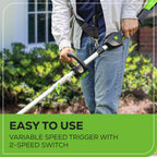 80V 16" Gen3 Cordless Brushless String Trimmer (Attachment Capable): 2.5 Ah Battery and Charger