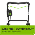 60V 22" Cordless Battery Wheeled String Trimmer, 8.0 Ah Battery and Charger