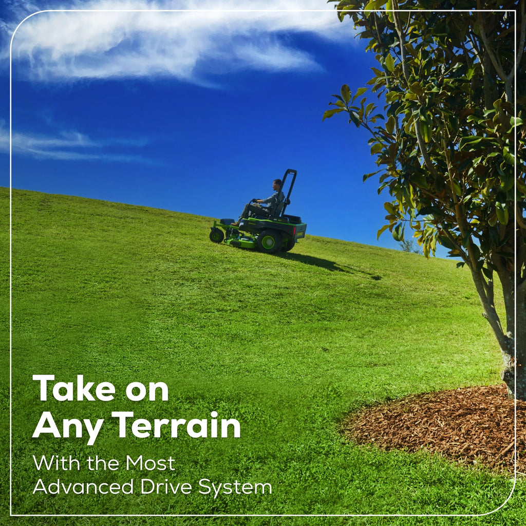 60V 54" MaximusZ Zero Turn Riding Mower: (2) 20.0 Ah (2) 8.0 Ah and (2) 4.0 Ah Batteries and 1.5kW Charger, MZ5461