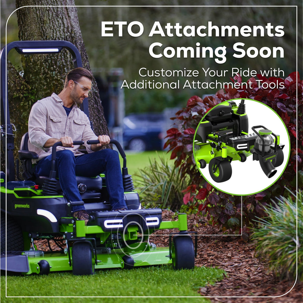 60V 54" MaximusZ Zero Turn Riding Mower: (2) 20.0 Ah (2) 8.0 Ah and (2) 4.0 Ah Batteries and 1.5kW Charger, MZ5461