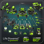 60V 60" MaximusZ Zero Turn: (2) 20.0 Ah, (4) 8.0 Ah Batteries and 1.5kW Charger, MZ6061