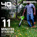 40V 21" Cordless Battery Self-Propelled Mower 3pc Combo Kit: 5.0 Ah Battery and Charger