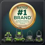 80V 60" MaximusZ Zero Turn Lawn Mower, (4) 8Ah Batteries: (2) 16Ah Batteries and 1.5kW Wall Charger, MZ6081