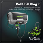 80V 60" MaximusZ Zero Turn Lawn Mower, (4) 8Ah Batteries: (2) 16Ah Batteries and 1.5kW Wall Charger, MZ6081