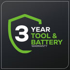 40V 350 CFM Cordless Battery Leaf Blower: 2.0 Ah Battery and Charger