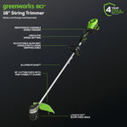 80V 21" Cordless Battery 4-in-1 Push Mower and 16" String Trimmer Combo Kit, (1) 4.0 Ah Battery and (1) Rapid Charger