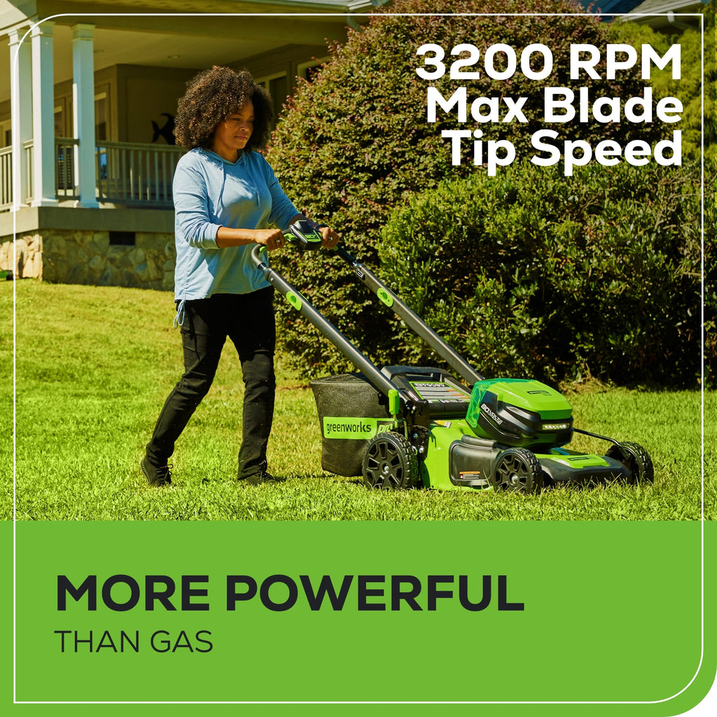 80V 21" Cordless Battery 4-in-1 Push Mower and 16" String Trimmer Combo Kit, (1) 4.0 Ah Battery and (1) Rapid Charger
