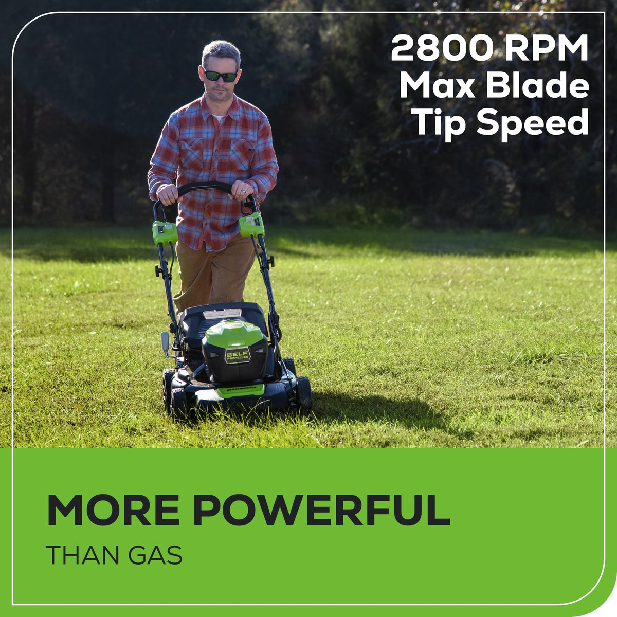 40V 21" Cordless Battery Self-Propelled Lawn Mower 3PC Combo Kit, (1) 5.0Ah Battery: (1) 2.0 Ah Battery and (2) Chargers