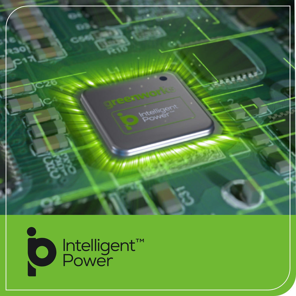 24V 13" Cordless Battery Brushless Push Lawn Mower: 4.0 Ah Battery and Charger, LM1322