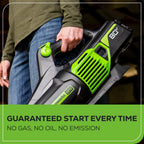 OPEN BOX 80V 730 CFM Cordless Battery Leaf Blower: 2.5 Ah Battery and Rapid Charger