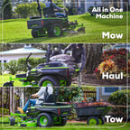 80V 54" MaximusZ Zero Turn Riding Mower with (2) 16.0 Ah and (4) 4.0 Ah Batteries and 1.5kW Charger, MZ5481