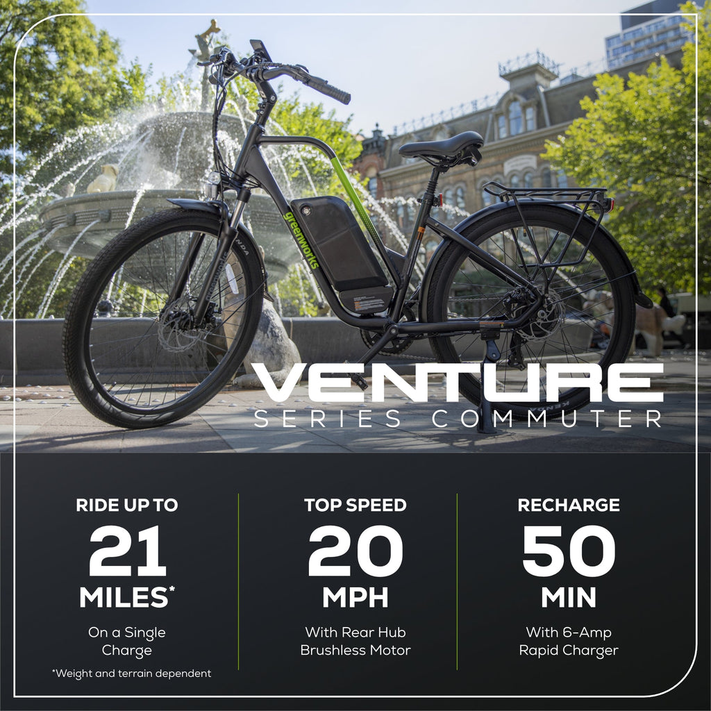 60V VENTURE Series 27.5" Electric Commuter Bike (Tool Only)