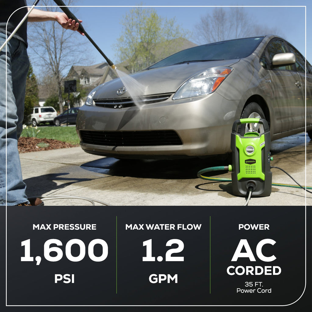 OPEN BOX 1600 PSI 1.2 GPM Electric Pressure Washer