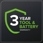 24V 6" Gen 2 Cordless Battery Brushless Pruner Saw: 2.0 Ah Battery and 2A Charger