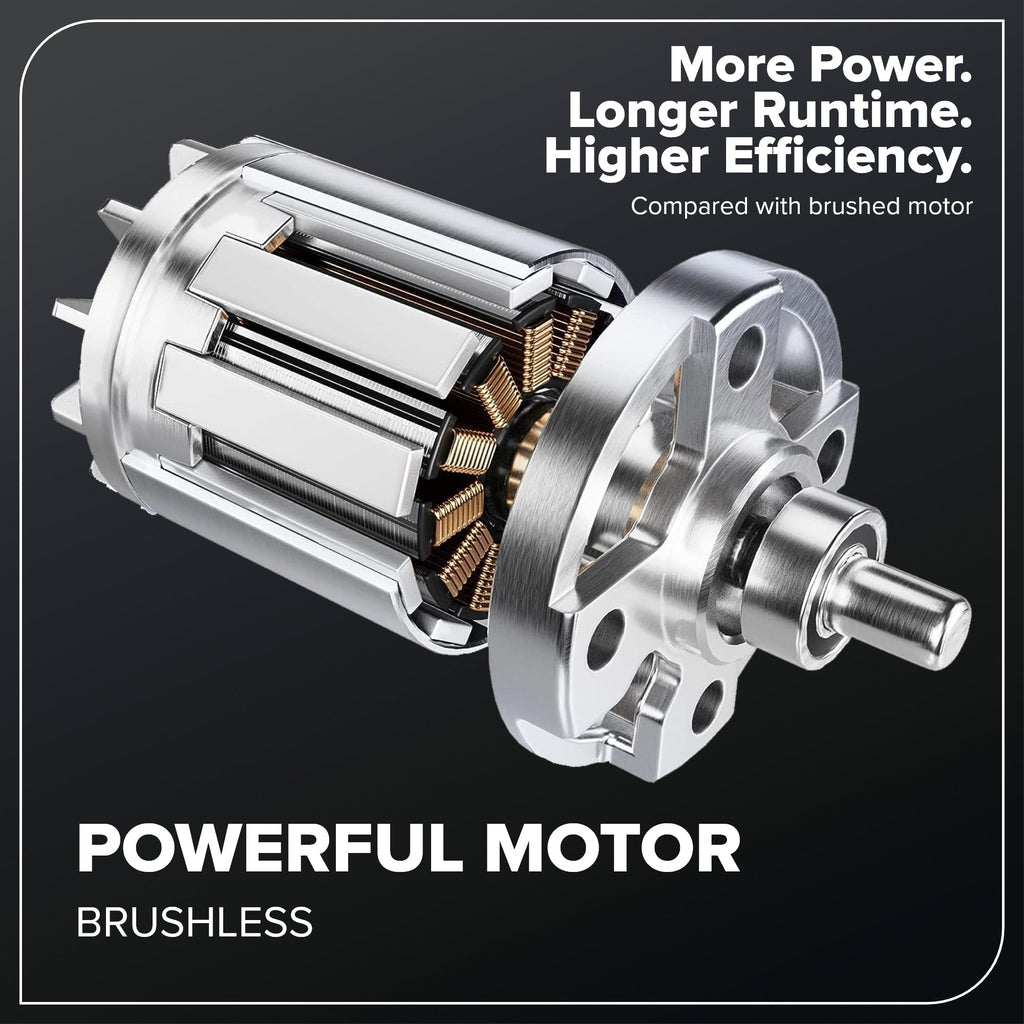 24V 1/4" 1950 in/lbs Brushless Impact Driver Kit: 2.0 Ah USB-C Batteries and 30W USB-C Fast Charger