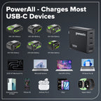 24V Cordless 400 in-lbs Drill/Driver Power Tool 4PC Combo Kit: (1) 4.0 Ah and (1) 2.0 Ah USB-C Batteries and 65W USB-C Fast Charger