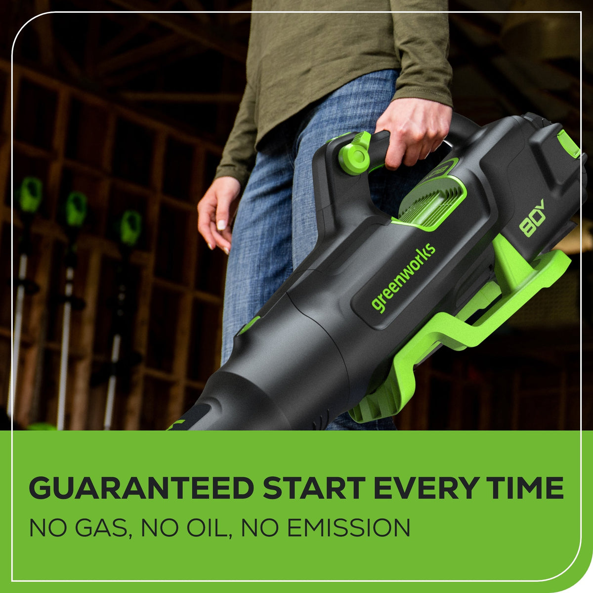 80V Cordless Brushless 16" String Trimmer and 700 CFM Blower Combo Kit: 2.5 Ah Battery and 4Amp Charger