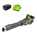 RENEWED 80V 750CFM Cordless Battery Leaf Blower: 2.5 Ah Battery and Charger