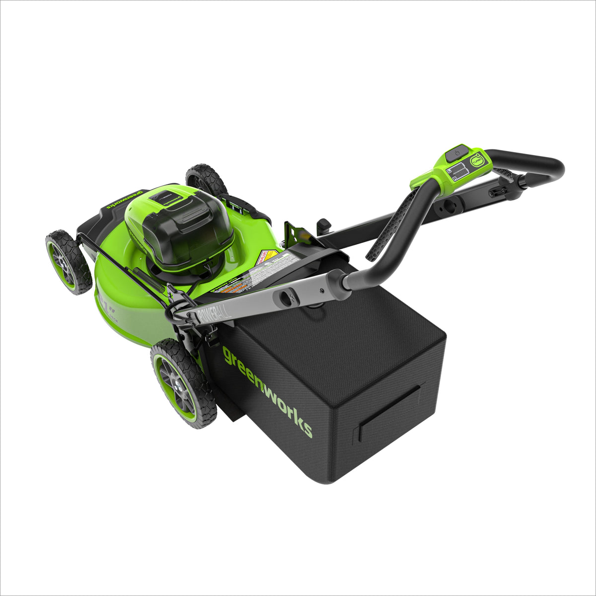 OPEN BOX 48V (24V x 2) 21" Cordless Battery Push Mower 3PC Combo Kit w/ (4) 4.0Ah High Power Batteries & (2) Dual Port Chargers