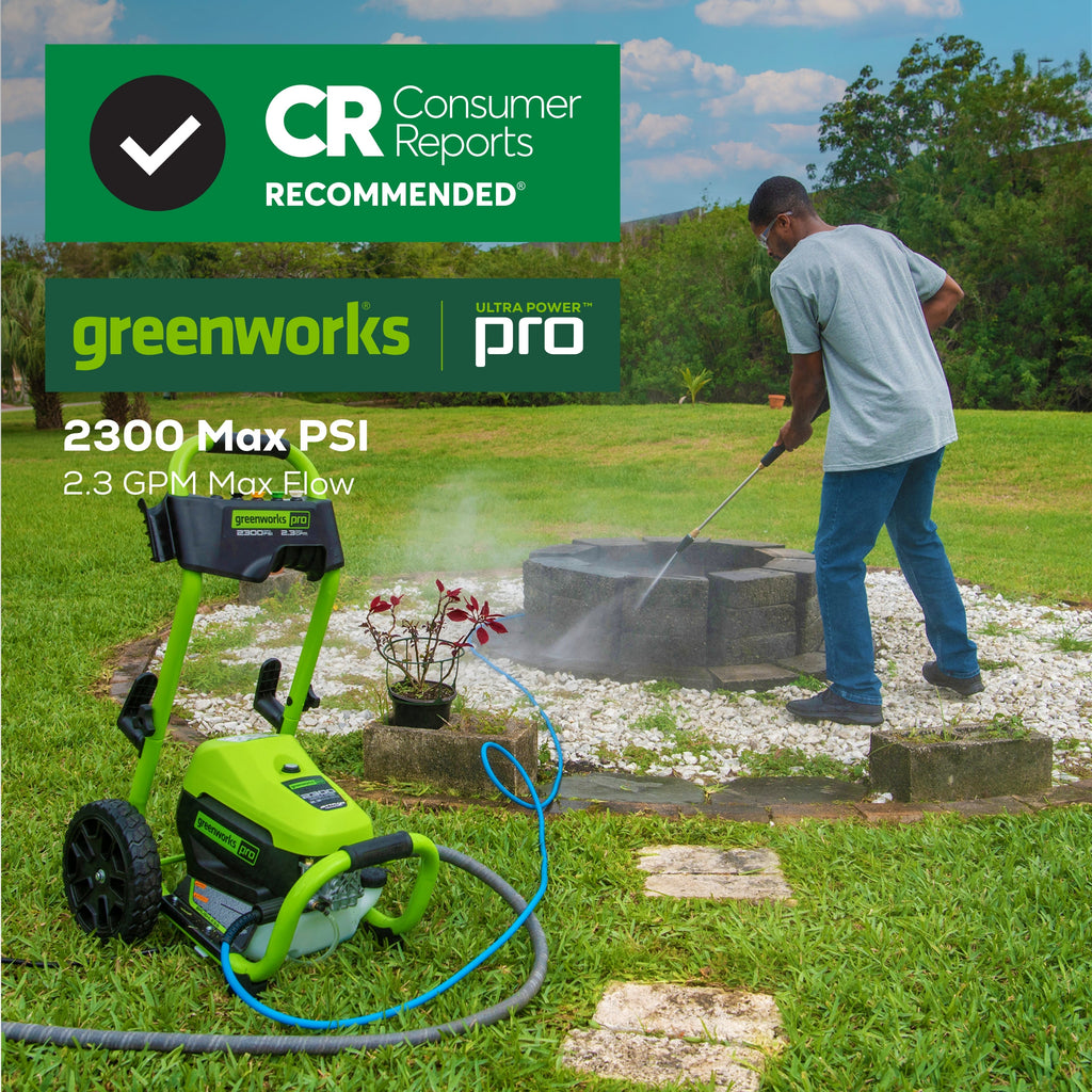 OPEN BOX 2300 PSI 1.2 GPM Cold Water Electric Pressure Washer