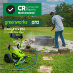 OPEN BOX 2300 PSI 1.2 GPM Cold Water Electric Pressure Washer