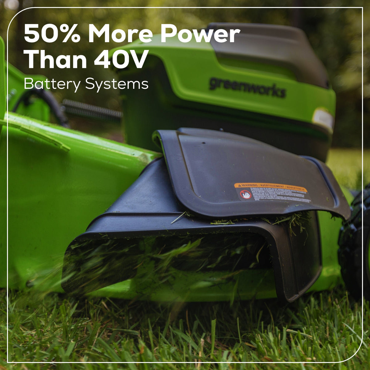 OPEN BOX 60V 21" Cordless Battery Dual Blade Self-Propelled Mower, (1) 8Ah battery and 6A Charger, LM2146S
