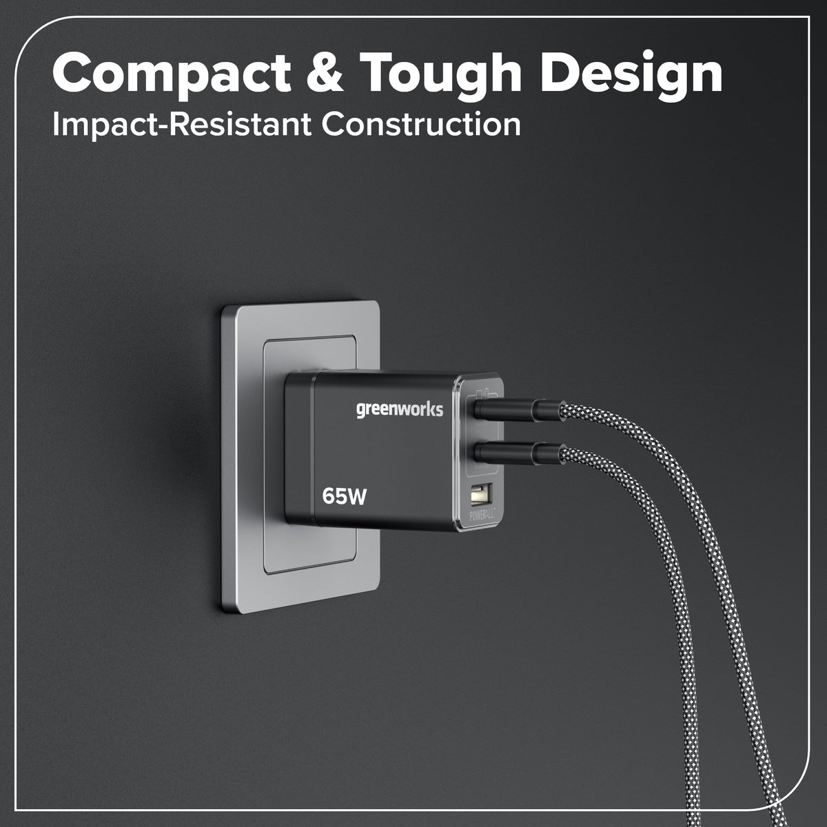 65W USB-C GaN II Charger