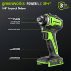 24V Cordless 400 in-lbs Drill/Driver Power Tool 4PC Combo Kit: (2) 2.0 Ah USB-C Batteries and 30W USB-C Fast Charger