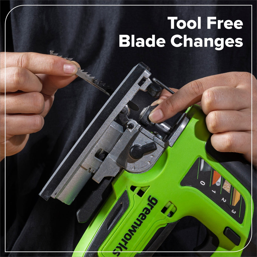 24V Brushless Power Tool 6PC Combo Kit: (2) 2.0 Ah USB-C Batteries and 30W Charger