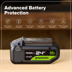 24V 4.0 Ah Tabless Battery with Bi-Directional USB-C Port