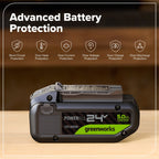 24V 5.0 Ah Tabless Battery with Bi-Directional USB-C Port