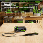 24V 4.0 Ah 21700 Battery with Bi-Directional USB-C Port