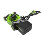 48V (24V x 2) 21" Cordless Battery Push Mower 3PC Combo Kit w/ (4) 4.0Ah High Power Batteries & (2) Dual Port Chargers