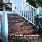 1700 PSI Ultra Compact 1.2 GPM Electric Pressure Washer