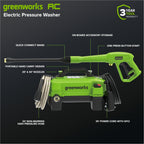 1700 PSI Ultra Compact 1.2 GPM Electric Pressure Washer