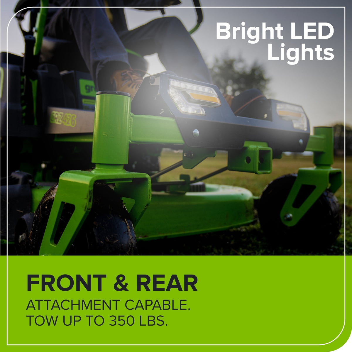 60V 42" Electric CrossoverZ Zero Turn Mower: (4) 8 Ah Batteries and 600W Wall Charger, CRZ4262