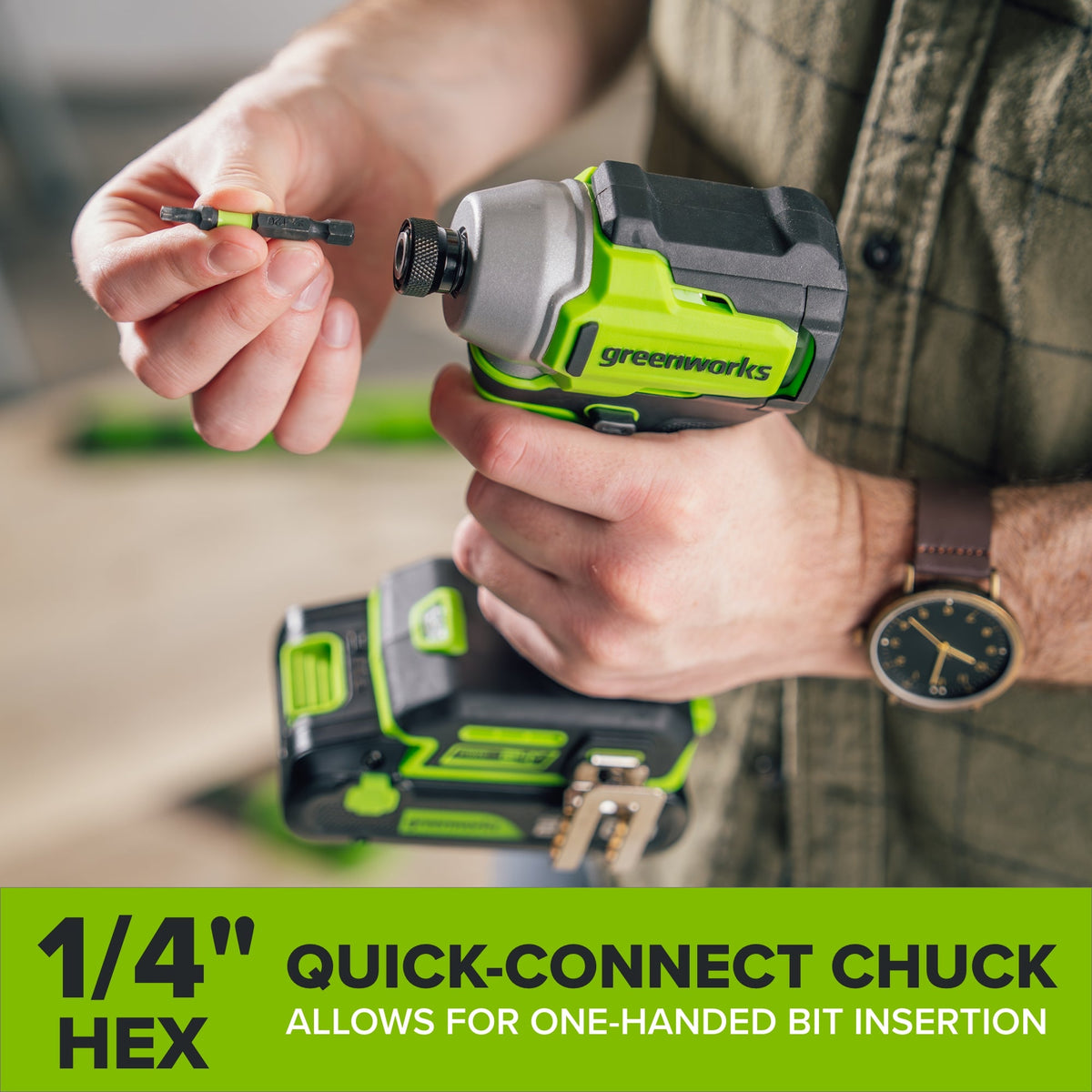 24V PowerAll 3/8" Drill and Impact Driver Combo Kit with (2) 2.0 Ah USB-C Batteries, 30W USB-C Charger Block, and 3' 100W USB-C Cable