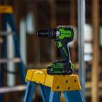 24V PowerAll Pro 1,350 in-lb 1/2" Hammer Drill, with 2.0 Ah USB-C Battery, 65W Charger, Belt Clip, and Auxiliary Handle