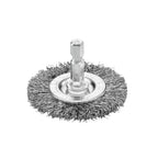 3" Coarse Wire Wheel Brush for Weld Scale, Paint, or Rust Removal and Surface Prep, for Use with Impact and Drill Drivers