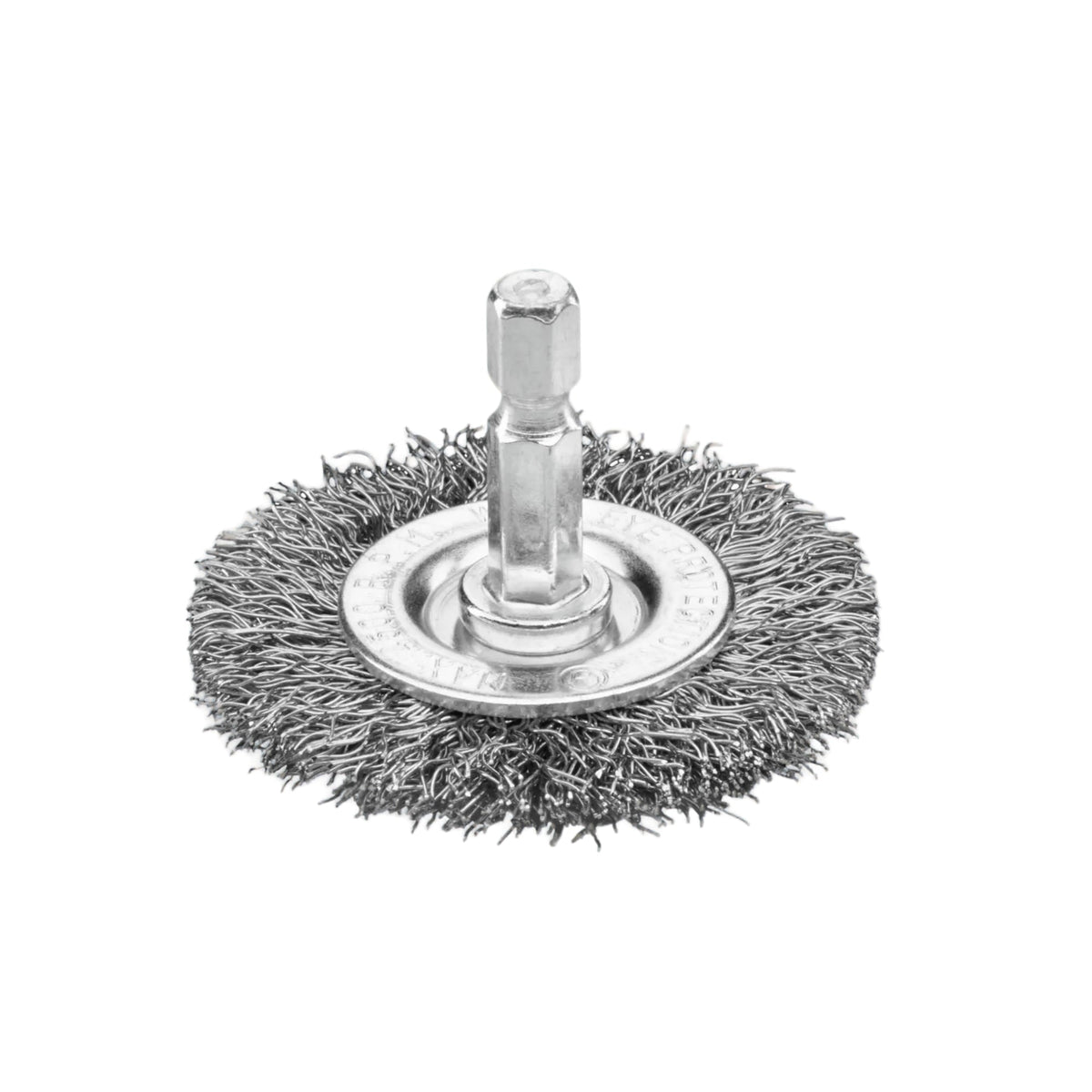 3" Coarse Wire Wheel Brush for Weld Scale, Paint, or Rust Removal and Surface Prep, for Use with Impact and Drill Drivers