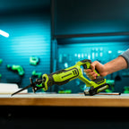 24V PowerAll 1-1/4" Reciprocating Saw with Blade, 2.0 Ah USB-C Battery and 30W USB-C Fast Charger,3,200 SPM