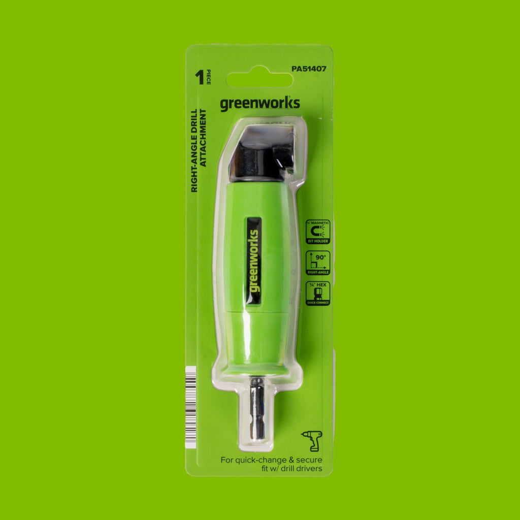 Magnetic 1/4" Hex Shank Right Angle Drill Attachment